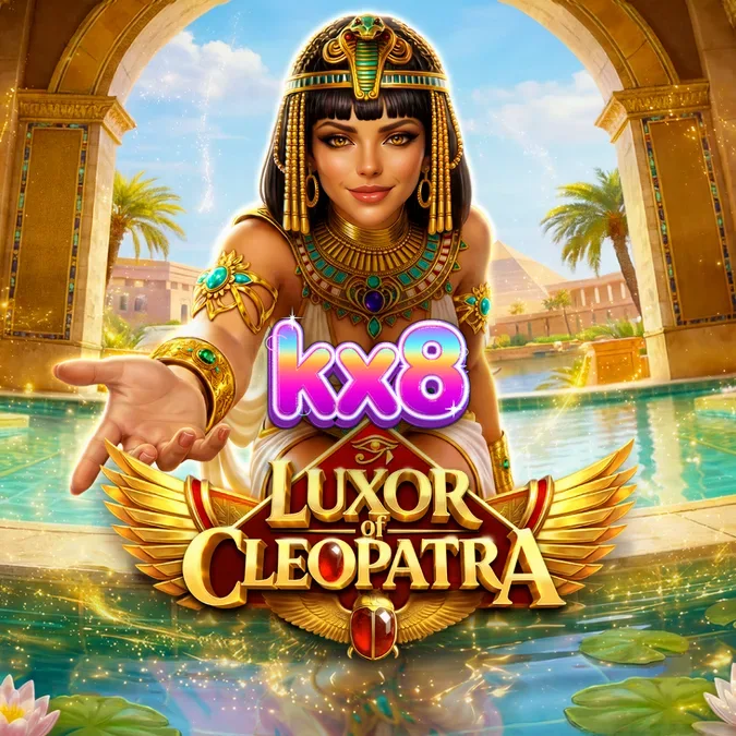 Luxor of Cleopatra স্লট গেমের ইন্টারফেস এবং মিশরীয় থিম